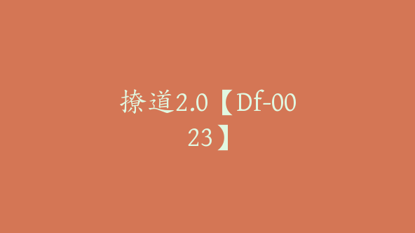 撩道2.0【Df-0023】